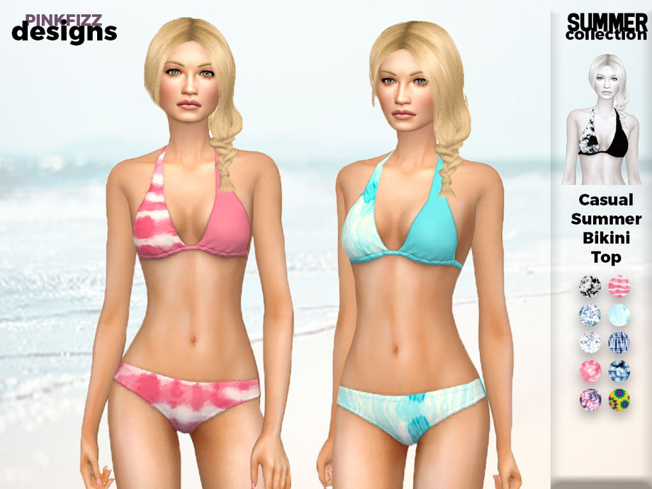 The Sims Resource - Casual Summer Bikini Top