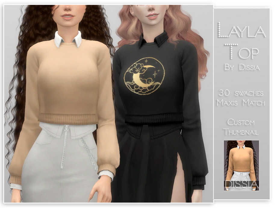 The Sims Resource - Layla Top