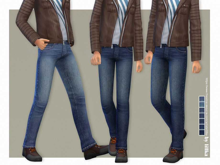 The Sims Resource - Robin Jeans for Children