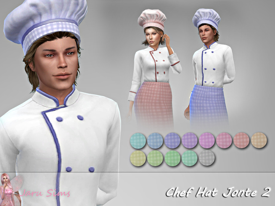 The Sims Resource - Chef Hat Jonte 2 - Dine Out needed!