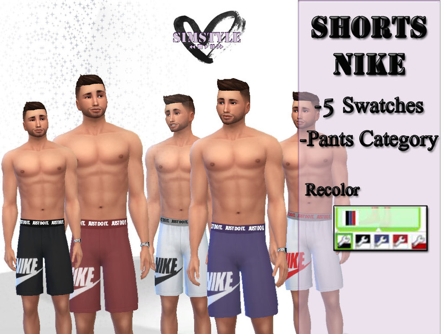 The Sims Resource - SimStyle Shorts Nike