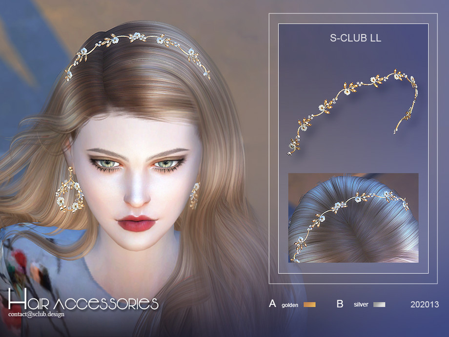 præambel angreb skjule The Sims Resource - S-Club LL ts4 Hair Accessories 202013
