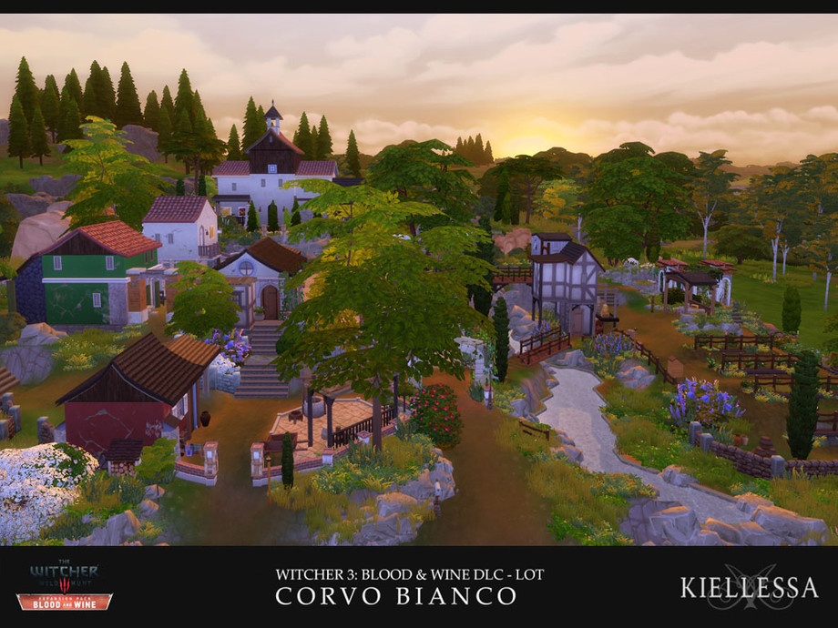 The Sims Resource - 3 - Corvo Bianco Vineyard - Lot - No CC