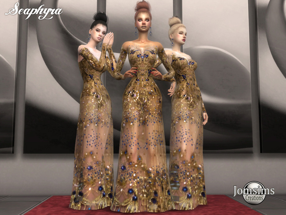 The Sims Resource - Seaphyra dress
