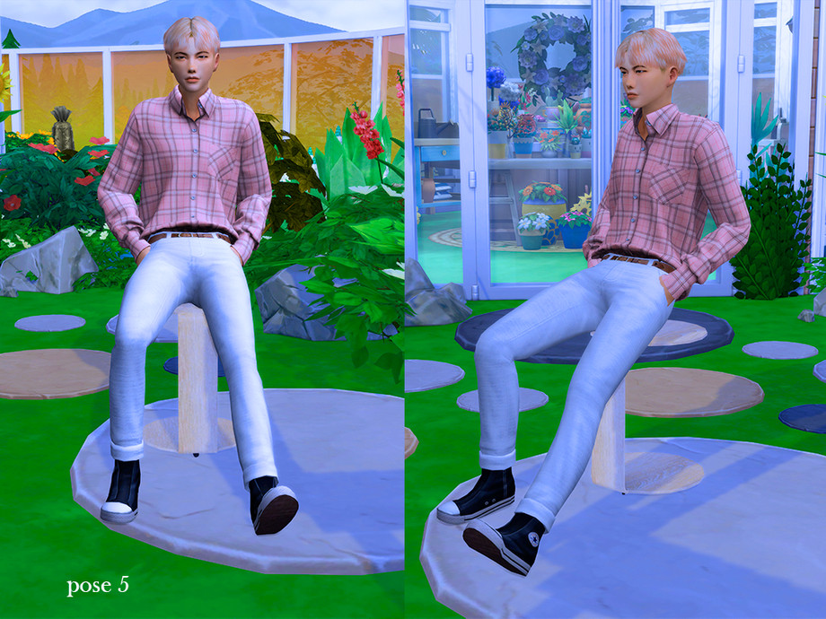 The Sims Resource - KIm Namjoon Poses
