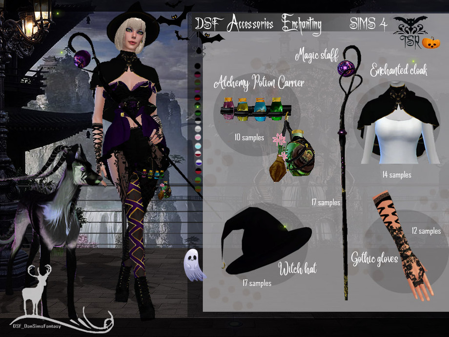 The Sims Resource - DSF Accessories Enchanting