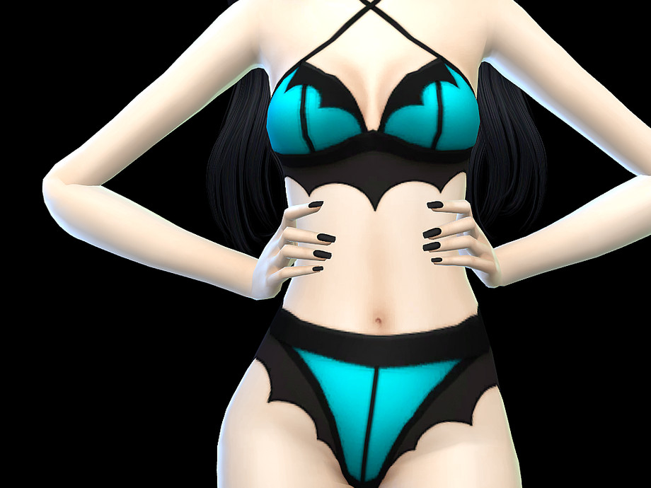 The Sims Resource - Batty Lingerie