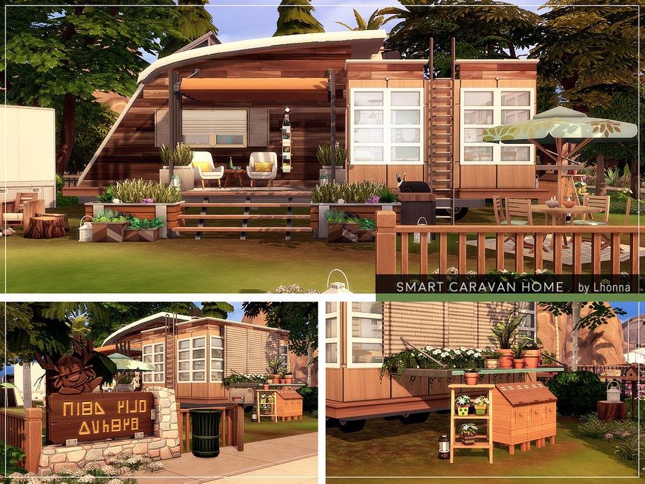 The Sims Resource - Smart Caravan Home