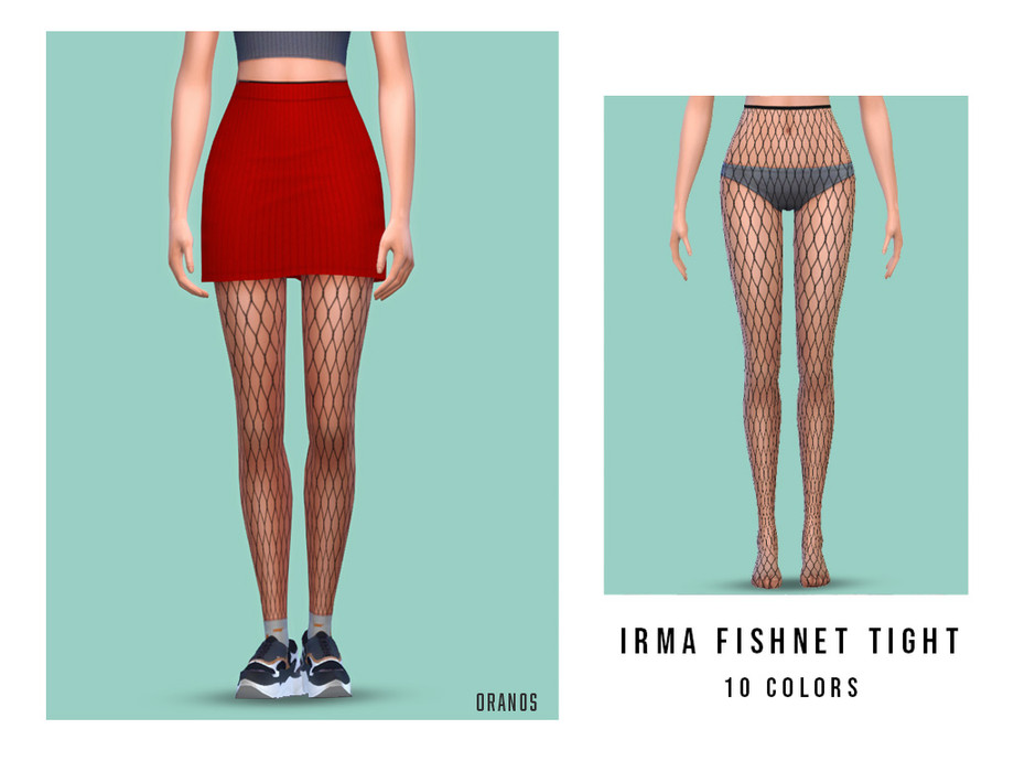 The Sims Resource - Irma Fishnet Tights