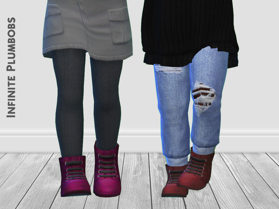 The Sims Resource - IP Toddler Doc Martens - Seasons
