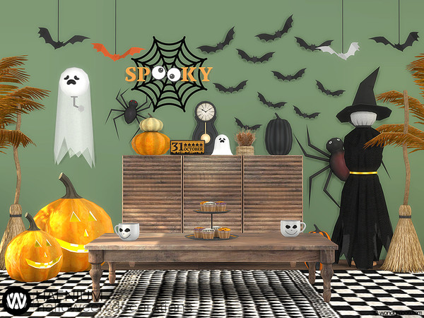 The Sims Resource - Hafnium Halloween Decorations