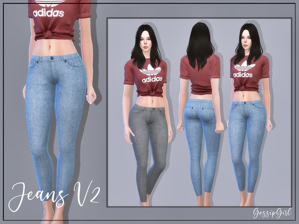 The Sims Resource - Jeans V2