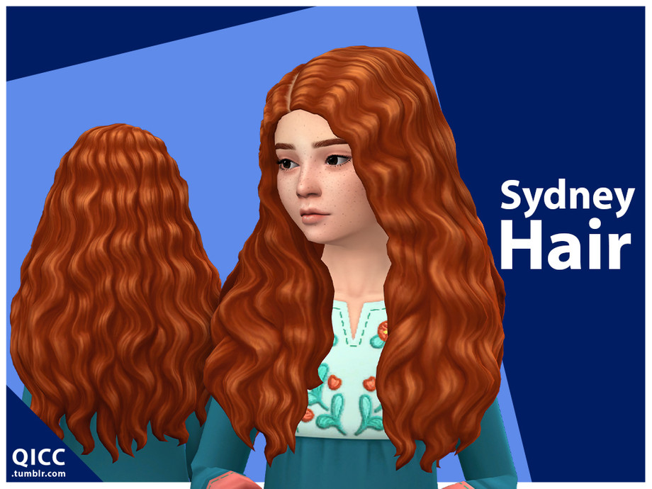 The Sims Resource - Sydney Hair