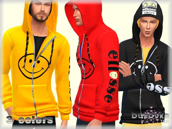 The Sims Resource - Hoody Smaile
