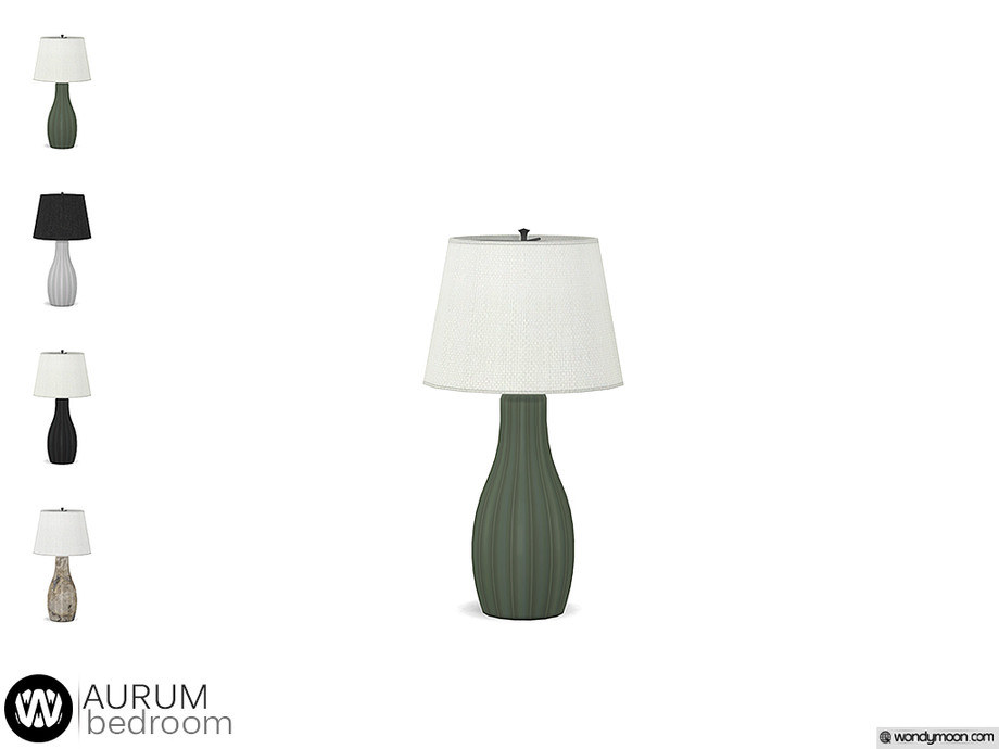 The Sims Resource - Aurum Table Lamp