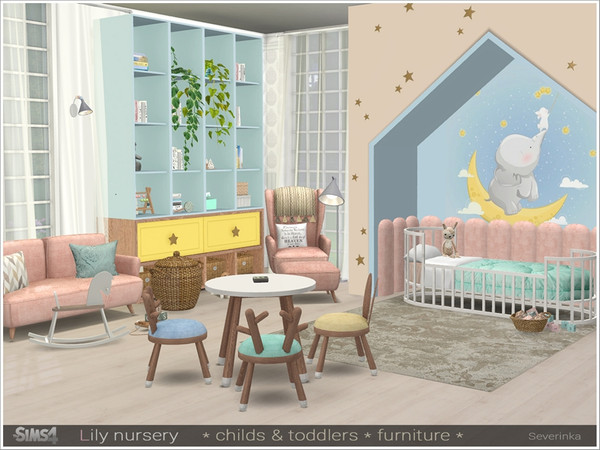 The Sims Resource - Lily nursery *child & toddlers furniture*