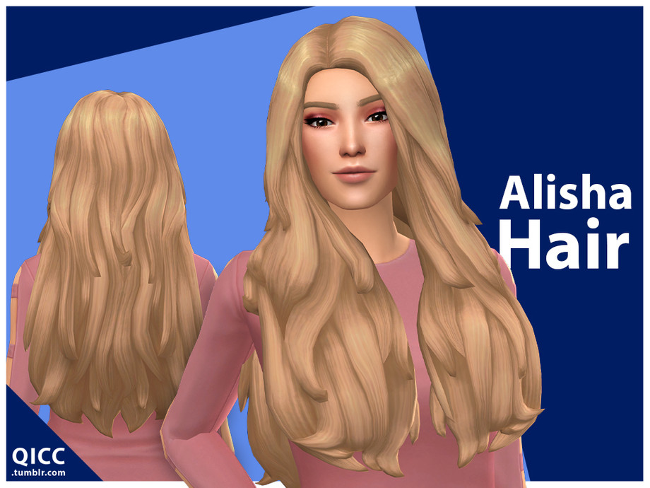 The Sims Resource - Alisha Hair