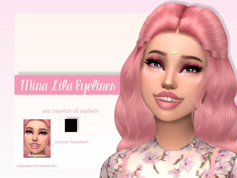The Sims Resource - Mila Lila Eyeliner