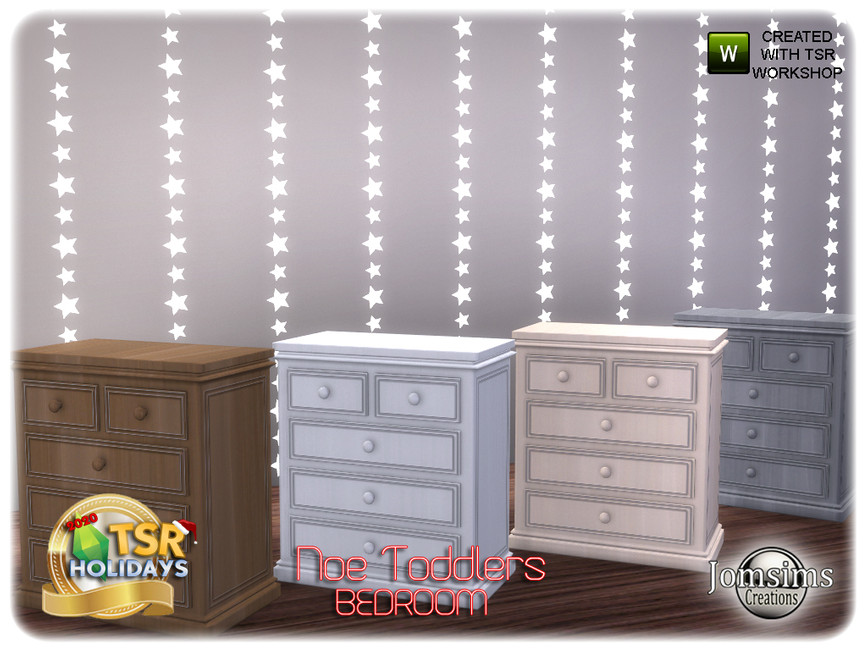 The Sims Resource - Holiday Wonderland noe toddlers bedroom dresser