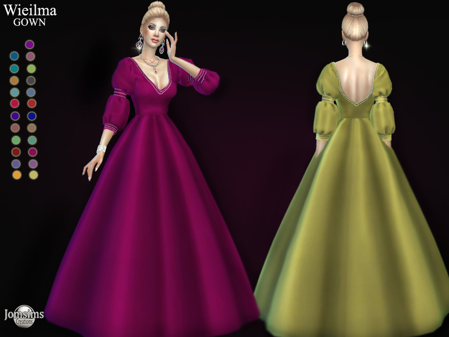 The Sims Resource - Wieilma gown