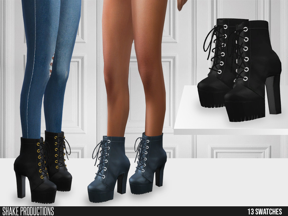 The Sims Resource - ShakeProductions 573 - High Heel Boots