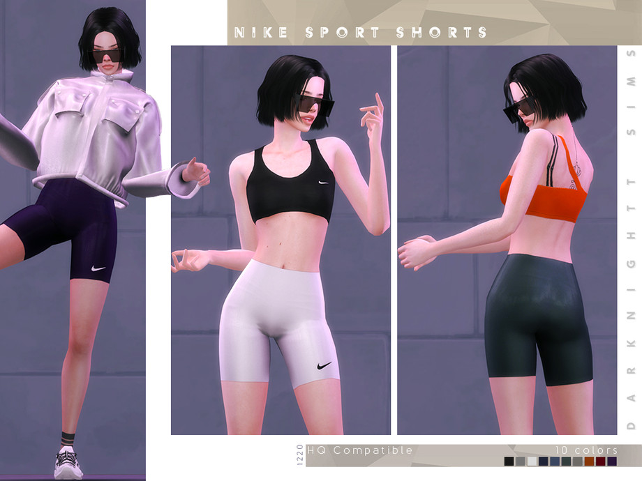 The Sims Resource - Nike Sport Shorts