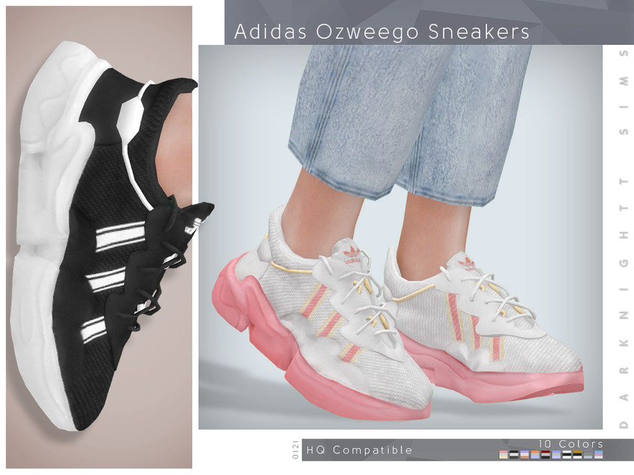 The Sims Resource - Adidas Ozweego Sneakers