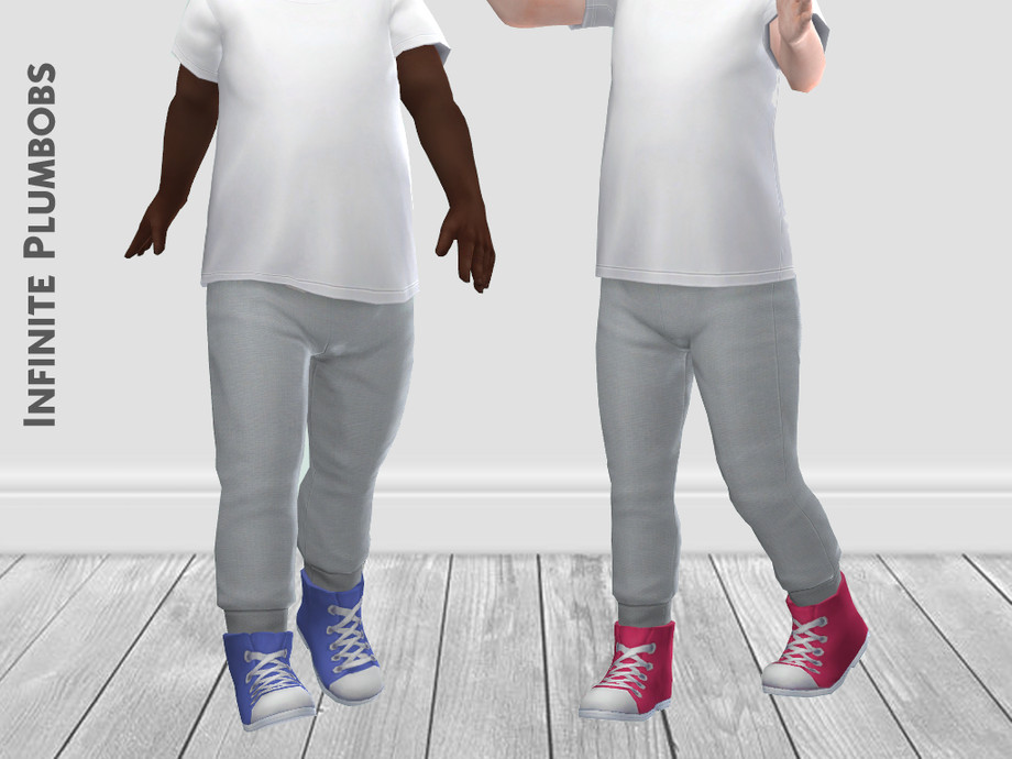 The Sims Resource - IP Toddler Classic High Top Converse - Seasons