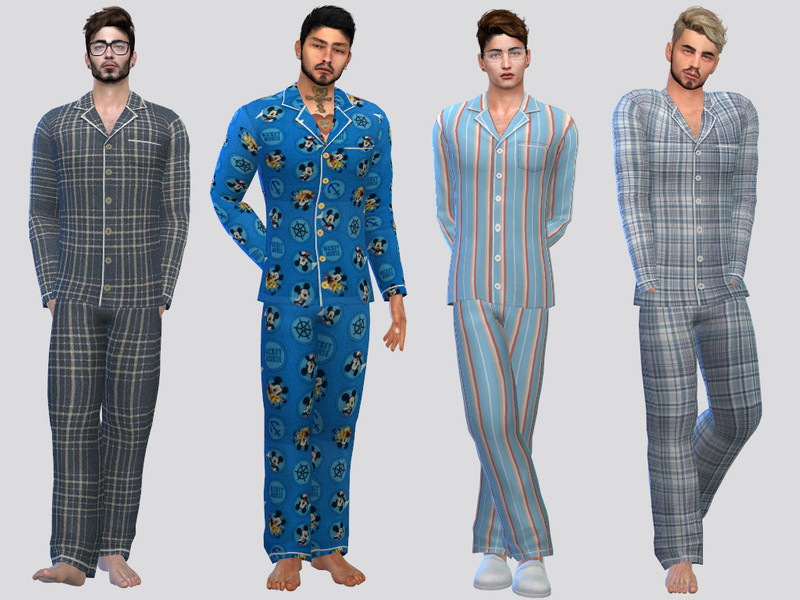 The Sims Resource - Fullbody Basic Sleepwear