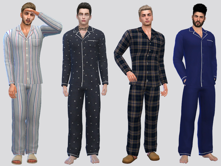 The Sims Resource - Fullbody Basic Sleepwear