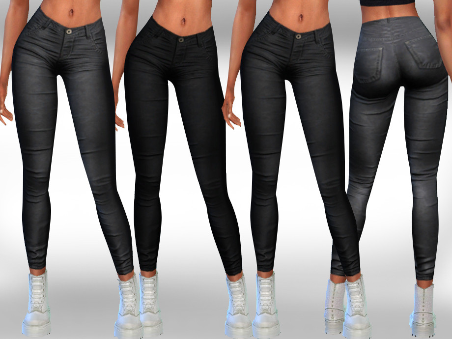 The Sims Resource - Female Grey Toned Casual Pants