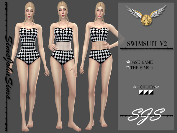 sims 4 swimsuit model career