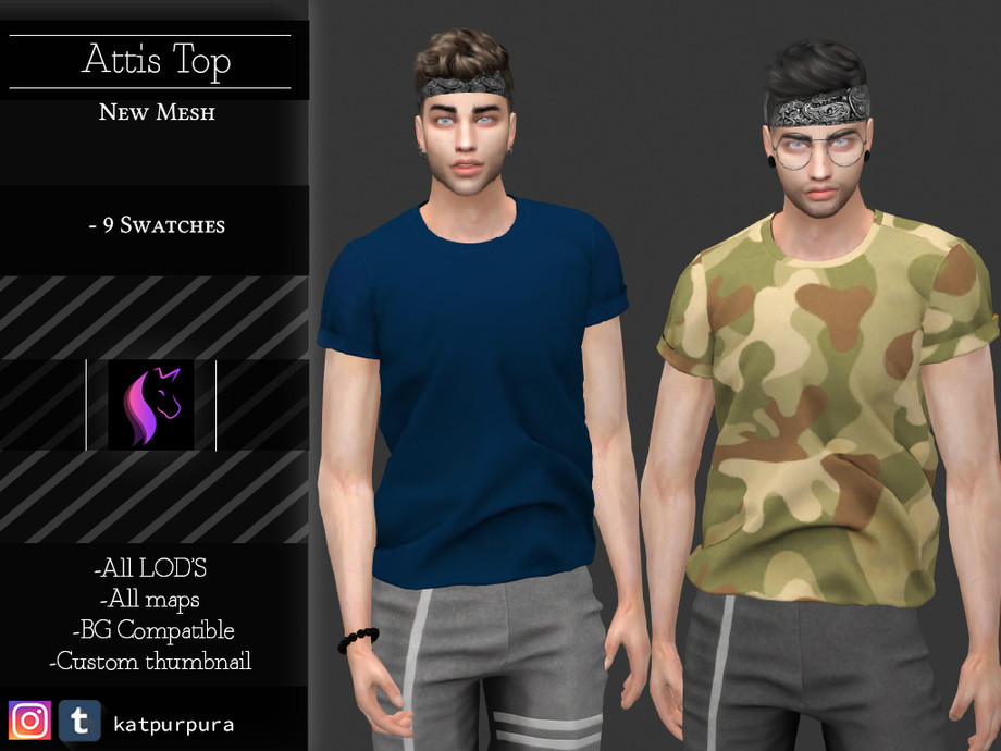 The Sims Resource - Attis Top