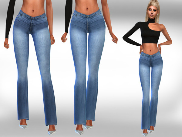 The Sims Resource - Female Spanish Style Jeans
