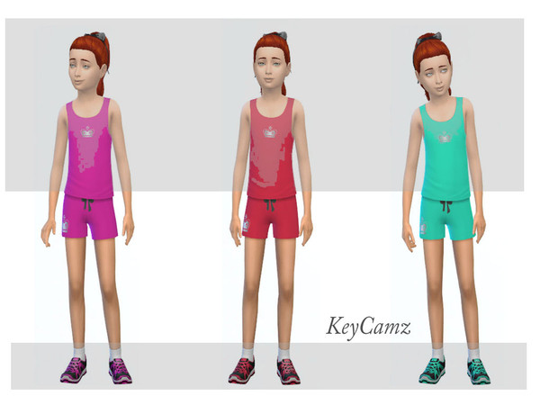 The Sims Resource - KeyCamz Athletic Shorts 0119