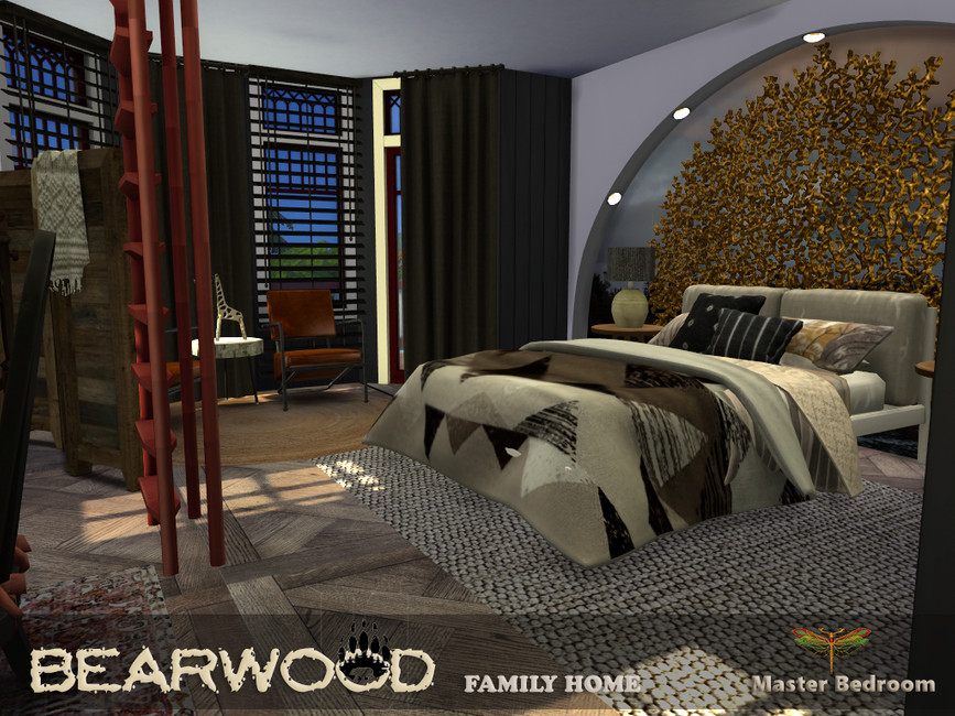 The Sims Resource - Bearwood - Master Bedroom