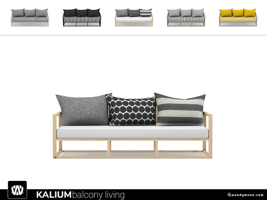 The Sims Resource - Kalium Sofa