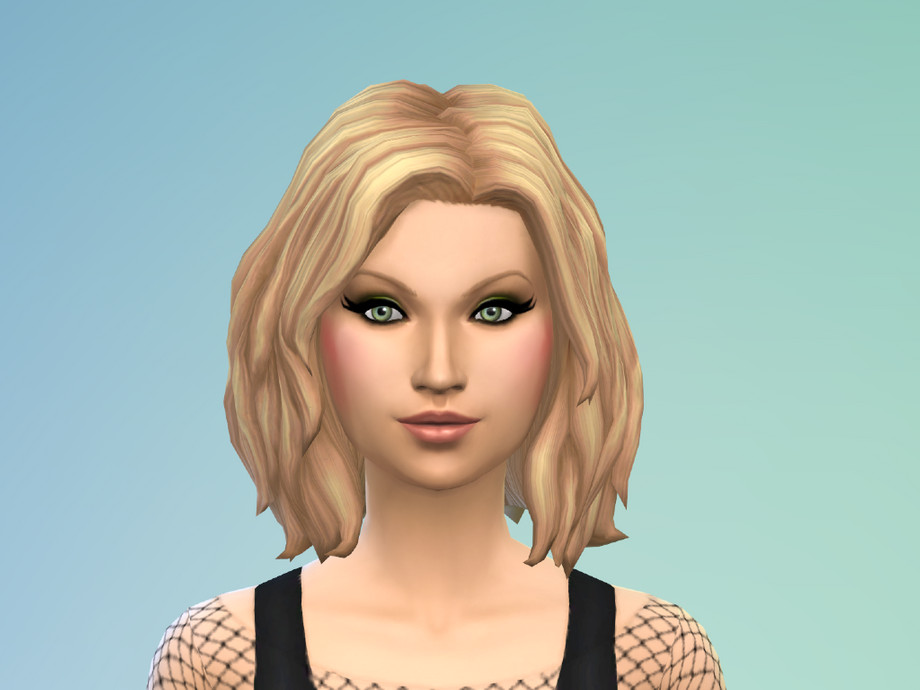 The Sims Resource - Gothic Cat Eye Liner