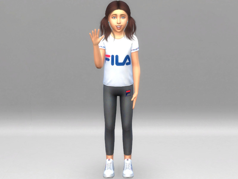 The Sims Resource - Fila trousers children