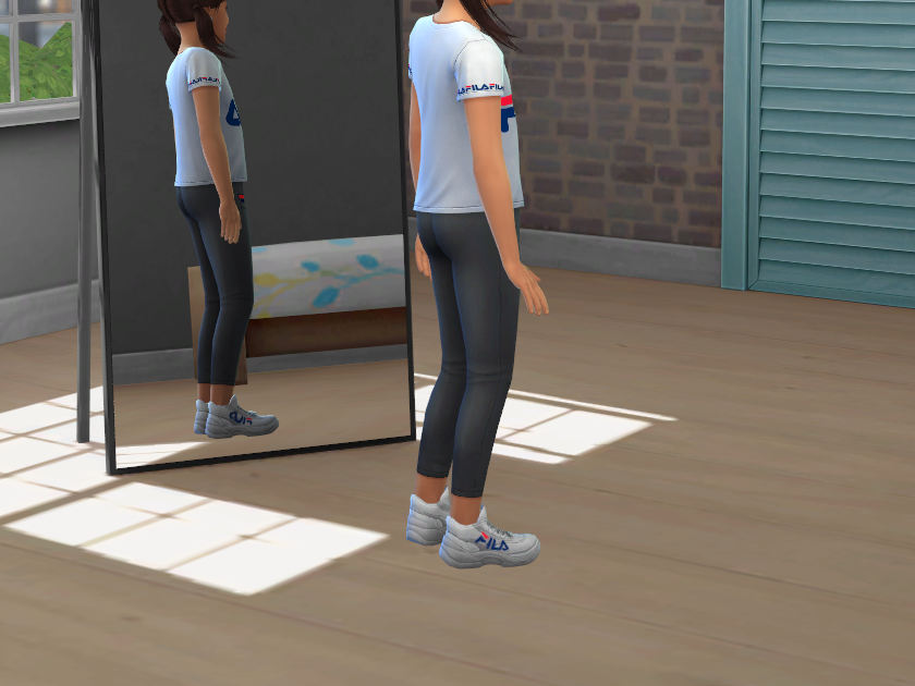The Sims Resource - Fila shoes children