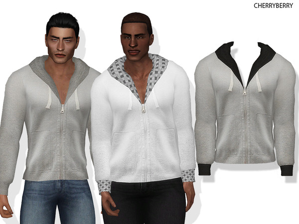 The Sims Resource - Brody Men's Hoodie