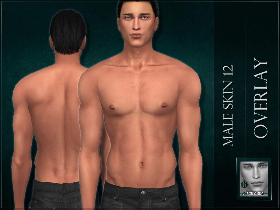 The Sims Resource - Male skin 12 Overlay