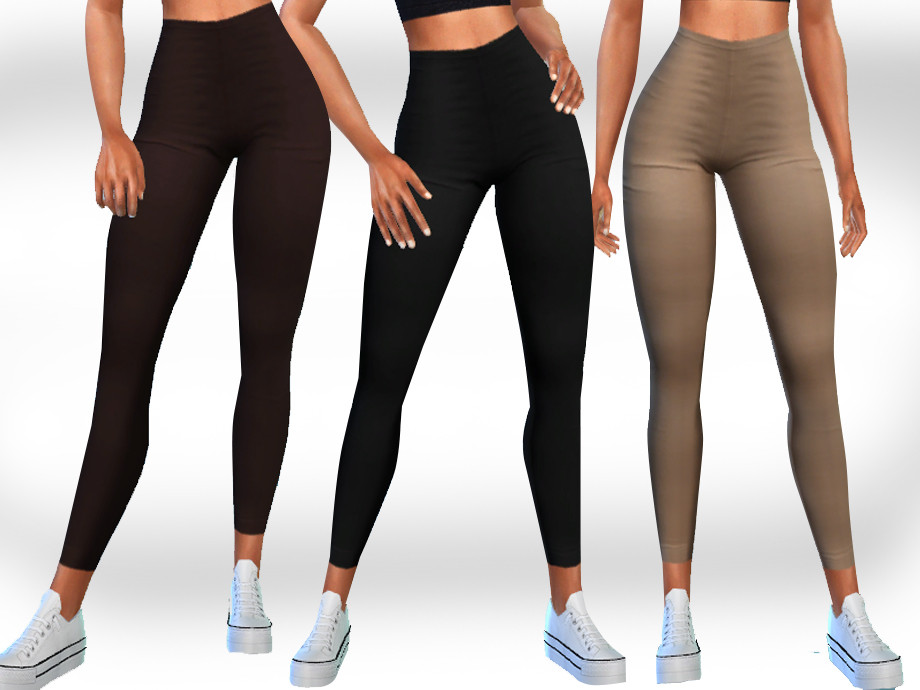 The Sims Resource - Female Casual Leggings