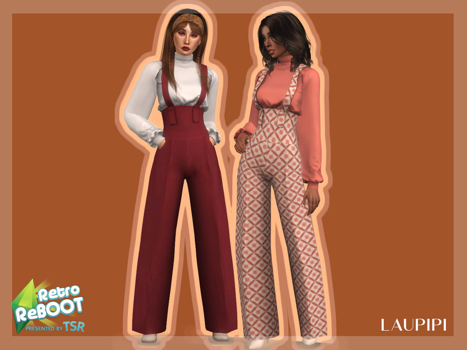 The Sims Resource - Retro ReBOOT Jumpsuit - R4