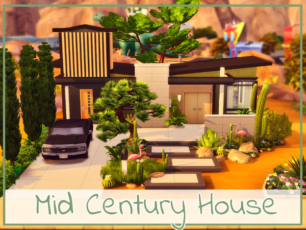 The Sims Resource - Mid Century House