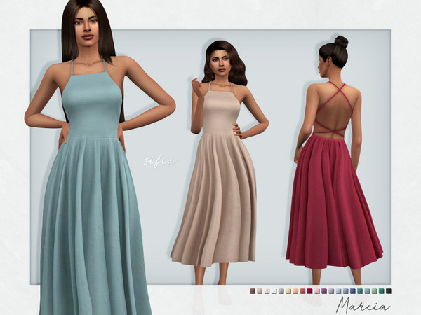 The Sims Resource - Marcia Dress