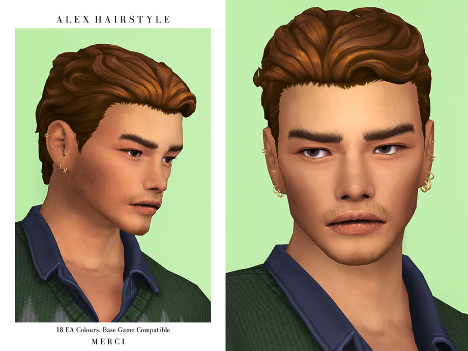 The Sims Resource - Alex Hairstyle