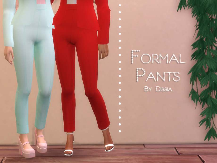 The Sims Resource - Formal Pants