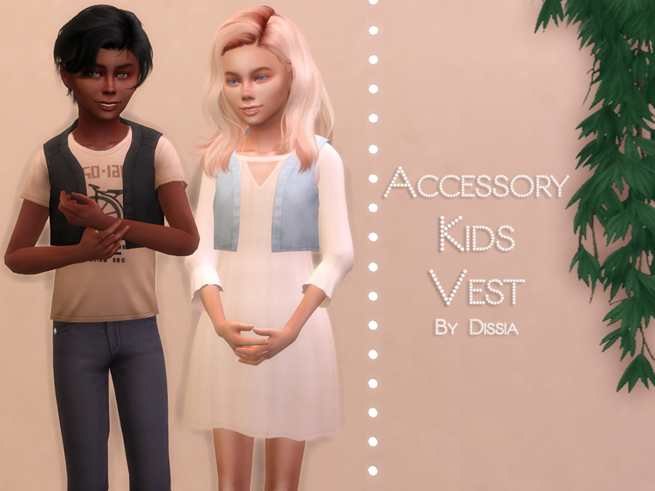 The Sims Resource - Accessory Kids Vest