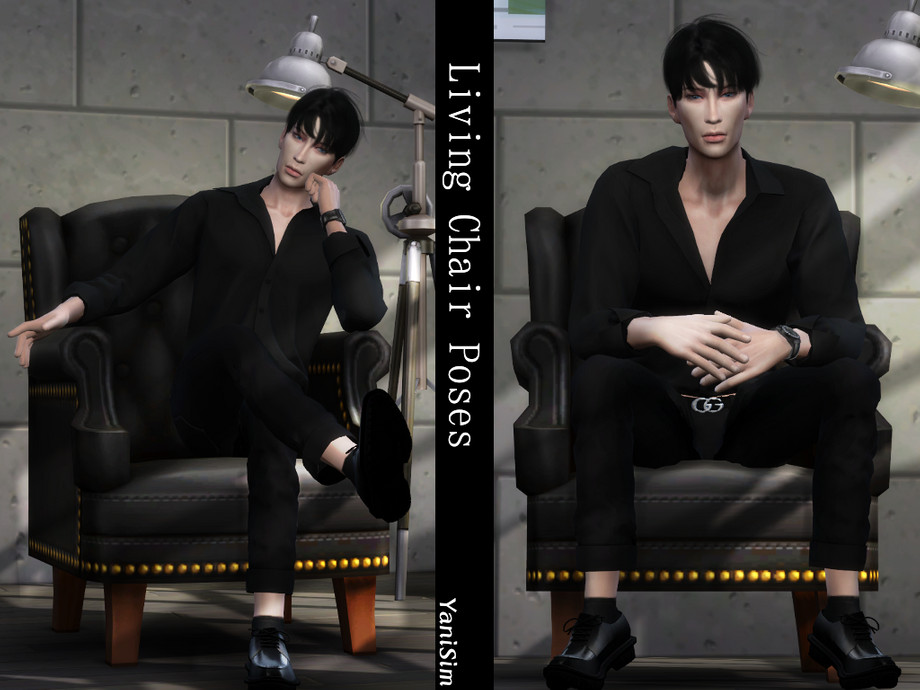 The Sims Resource - Living Chair Poses